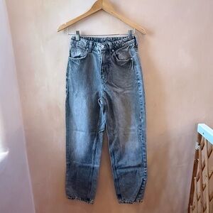 H&M High Rise Women Jeans - Gray